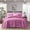 Lilac/Purple, variant on Ameha 2 Piece Quilt Set Chevron Lightweight Ultrasoft Microfiber Kids Adult Bedding Lilac/Purple Color Twin