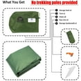 thumbnail image 6 of 2-Person Trekking Pole Tent for Backpacking - Ultralight A-Frame Backpacking Tent, 6 of 6