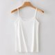 thumbnail image 1 of Top blanco Sexy para mujer, camiseta sin mangas informal negra con cuello redondo, Top deportivo de gran tamaño para Fitness, camisolas 2024, 1 of 5