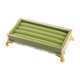 thumbnail image 1 of Expositor de anillos elegante y vacío, organizador de anillos, soporte para anillos, expositor de joyas Verde, 1 of 9