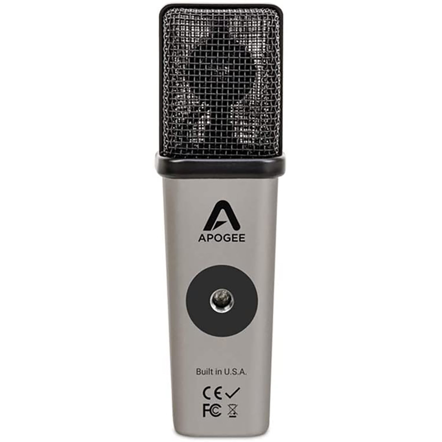 Apogee MiC Plus Bundled with On-Ear Studio Headphones - Quality USB Microphone with Cardioid Condenser Mic Capsule, Built In Mic Pre-Amp & Zero-Latency Headphone Output