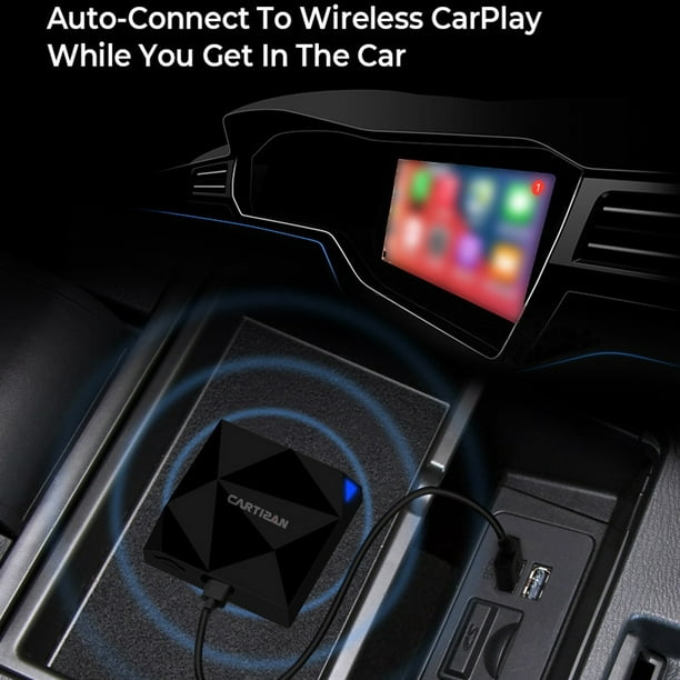 Adaptateur Carplay sans fil Flywake USB pour voitures Carplay