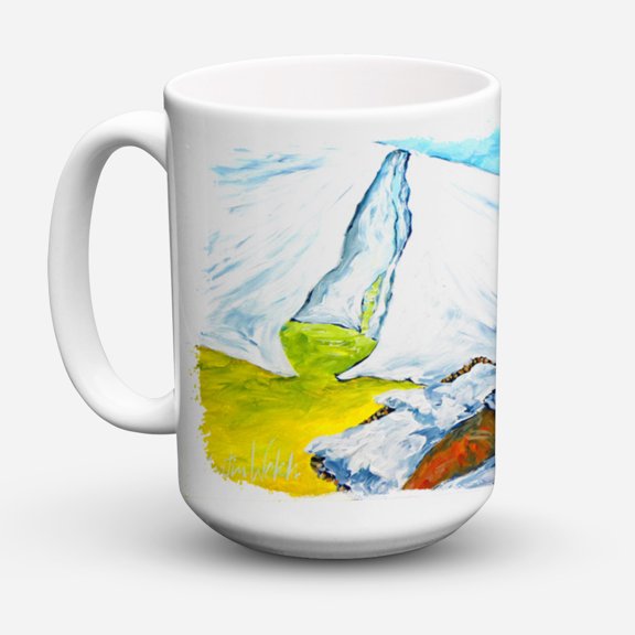 Carolines Treasures MW1090CM15 Must Be Monday Coffee Mug 15 oz 15 ounce multicolor