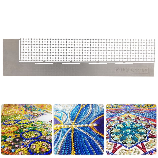 Regla De Diamantes De 400 Orificios De Una Sola, Resina De Pinintura Pegajosa De Pegado Resina De Pinintura De Diamantes Hecha Un Mano Apramient De Pinintura
