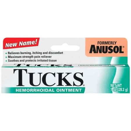 Pfizer Tucks Hemorrhoidal Ointment, 1 oz