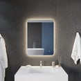 thumbnail image 3 of Swcorp BA-LMDFX016AL 32 x 24 in. Anzzi LED Back Lighting Bathroom Mirror with Defogger, Silver, 3 of 9