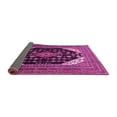 thumbnail image 2 of Ahgly Company Indoor Square Medallion Pink Traditional Area Rugs, 3' Square, 2 of 4