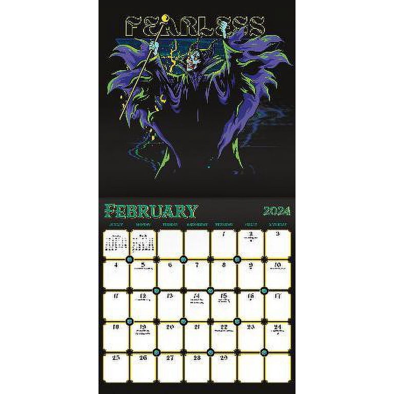 Trends International 2024 Disney Villains Wall Calendar - Walmart.com