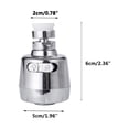 thumbnail image 3 of Pulvérisateur de Robinet Flexible Turbo 360 Pulvérisateur de Robinet Jet, 3 of 7