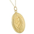 thumbnail image 2 of Pompeii 14k Yellow Gold St. Anthony Medal Pendant 1" Tall 4 Grams (,), 2 of 2
