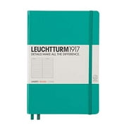 LEUCHTTURM1917 - Medium A5 Ruled Hardcover Notebook (Emerald) - 251 Numbered Pages