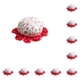 thumbnail image 3 of Inteprter Cojín Costura Punto de cruz Bordado DIY Holder Decoración usable Organización Alfiletero Muñeca Blumen am Handgelenk 10piezas, 3 of 6