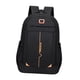 thumbnail image 3 of Mochila para portátil para hombre y mujer, mochila escolar para ir de compras, al trabajo o para actividades al aire libre. negro naranja, 3 of 9