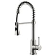 thumbnail image 2 of LessCare LK9B Kitchen Faucet With Shower Sprayer, Brushed Nickel, 2 of 2