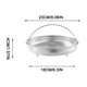 thumbnail image 2 of Cesta Vaporera de Acero Inoxidable con Asas - Rejilla de Drenaje Multiusos de Malla Fina para Cocinar, Lavar Verduras y Arroz - Rejilla de Vapor Duradera de Grado Alimenticio para Una Distribución Un, 2 of 2