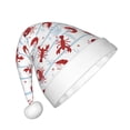 thumbnail image 2 of Rocae Cartoon Lobsters for Christmas Hat for Kids Hats Christmas Party Supplies, 2 of 6