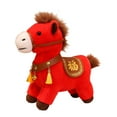 thumbnail image 1 of Caballo de peluche de juguete, caballo de peluche, muñeco de caballo ligero, adorable, para el hogar y la oficina. 10 pulgadas, 1 of 7