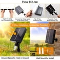 thumbnail image 4 of 5pcs Fairy Hanging Firework Lights 300 LEDs Solar Powered with Remote Control Waterproof for Garden Gazebo Tree Decor, 4 of 7