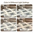 thumbnail image 7 of ODIKA Entryway Contemporary Asymmetrical Contrasting Motifs Dorm for Kitchen, Laundry Room, Stain Resistant Thin Throw, 7 of 7
