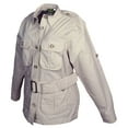 thumbnail image 3 of Tag Safari Jacket for Women, Lightweight, Multi Pockets, Perfect for Explorers, Photographers and Journalists (Stone, Small), 3 of 4