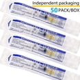 thumbnail image 4 of Utensilios de laboratorio Sirulken, 1 ml, 25 g, 0,5 cm, esterilizados, paquete de 50, 4 of 5