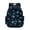 Blue Butterfly Black, variant on SEANATIVE School Backpack for Teen Girls Boys Elementary Middle High School Rucksack Bookbag Lightweight Schoolbag with Zipper Front Pocket for Travel, Abstract Pattern Blue