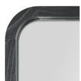thumbnail image 4 of Mainstays 22inx30in Rounded Edge Rectangular Black Finish Wall Mirror, 4 of 5