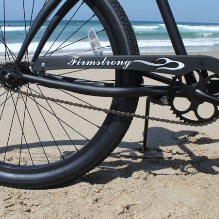 Firmstrong Bruiser Man Single Speed Beach Cruiser Bicycle 26 Inch Matte Black Walmart