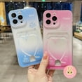 thumbnail image 2 of Samsung Galaxy A31 A23 F22 A21S A21 A20S A20 A30 A04S A32 A24 M32 M22 M13 A14 4G A22 A14 A13 Funda Para Teléfono Puede Poner Fotos Postales Soporte De La Tarjeta Pareja Amor Corazón Suave TPU Cubierta, 2 of 4