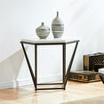 thumbnail image 2 of Steve Silver Corvus Table d'Appoint avec Dessus en Marbre Blanc Véritable, 2 of 4