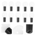 thumbnail image 4 of WEUVEB 100Pcs Pendant Lampshade Black ABS Round 4x2cm for Christmas Decorative Lighting, 4 of 7