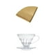thumbnail image 1 of 40 piezas de Filtros de Café + Copa Titular de Material Plástico Regalos de Café para Baristas en Casa Macarena Taza para preparar café, 1 of 8