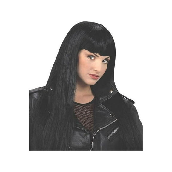 Long Black Costume Wig