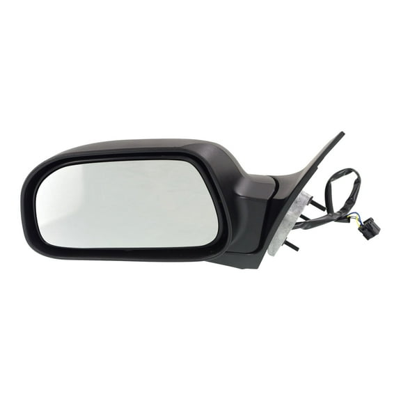 MIRROR Compatible with 2004-2005 Chrysler Pacifica Left Driver Heated Power Glass Textured Black