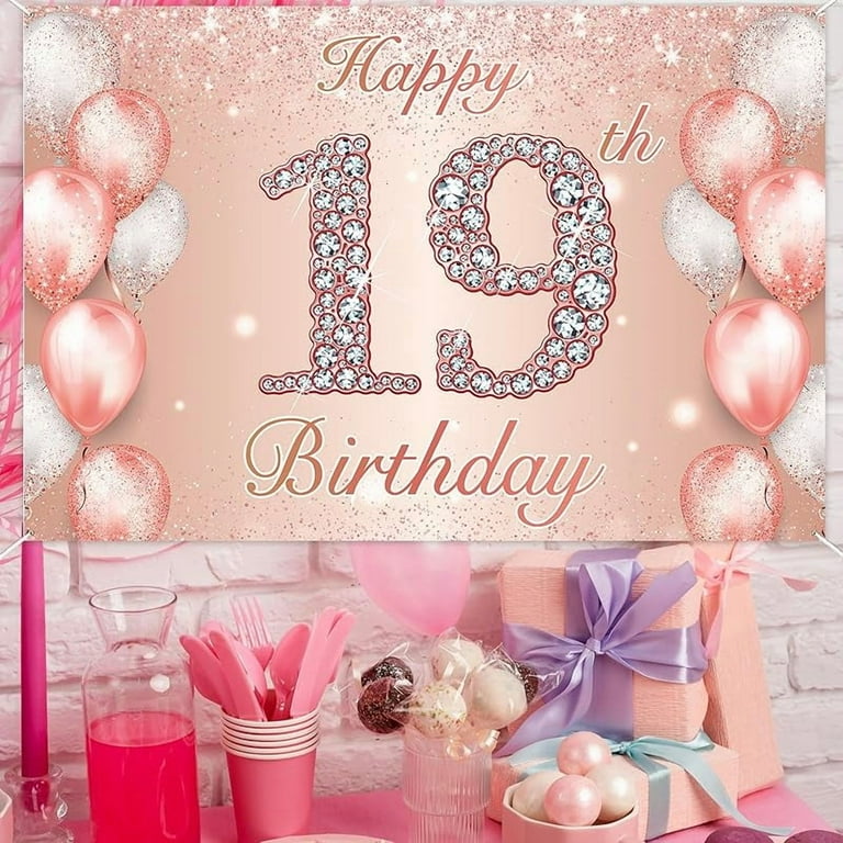 Happy 19 Year Old Birthday Ideas For A Girl 19th Birthday Gift