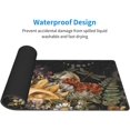 thumbnail image 6 of Vintage Sun Cute Forest Magic Witch Mushroom Snail Gaming Keyboard Mouse Pad Mousepad Huge Extended XL Stitched Edge Rubber Sole for Home Office(31.5"X 11.8"), 6 of 6