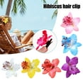 thumbnail image 4 of SSKFHGI Multicolored Women Big Chiffon Orchid Flower Bohemian Hair B1X0 Cl Flowers, 4 of 9
