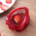 thumbnail image 4 of Cortador de fresas, cortador de fresas, descascarador de fresas, removedor de tallos de hojas de fruta, ensalada, pastel, herramientas para huevos, accesorios de cocina, 4 of 5
