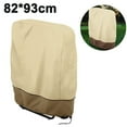 thumbnail image 1 of Housse de Chaise Pliante Housse de Protection, Capuche de Chaise Longue 190D Oxford Housse de Chaise Longue Pliable Imperméable, Coupe-Vent, Résistante aux UV, pour Jardin Transat Transat relax, 1 of 8
