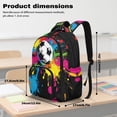 thumbnail image 7 of FKELYI Kids Backpack for Boys 17 Inch School Backpacks Splatter Soccer Print Spacious Bookbag with Multi-Pockets Lightweight Casual Daypack for Elementary Student, 7 of 7