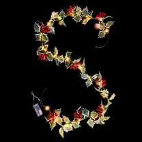 LED Rose Flower String Lights 78.74in Artificial Flower Garland with Lights Hanging Fake Rose Flower Vine Lights for Valentines Day Garden Wedding Party Decor Birthday Bedroom Wall Decor