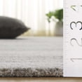 thumbnail image 4 of Safavieh Ebony Hallam Geometric Striped Area Rug, Gray/Ivory, 4' x 6', 4 of 10