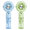 Blue + Green, variant on 2 Pack Portable Fan and Desk Fan with Mist, Mini Handheld Spray Cooling Fan, Personal Water Mist Fan for Travel, Office, Outdoor, Beach, Camping, Summer Essentials for Women Kids Adults