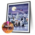 thumbnail image 3 of Kits Pintura Diamantes Y Gatos Navideños Taladro 30x40cm (A5669), 3 of 9