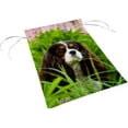 thumbnail image 4 of Cavalier King Charles Spaniel Puppy and Flowers Double Sided House Flag 28x40 inch Decorative Yard Flag for Outdoor, 4 of 5