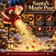 thumbnail image 6 of 2026 New Santa’s Magic Pour–Flowing Led Christmas Garden Light, Santa claus ground lights, Solar-Powered Santa Christmas Cascade Solar garden Light, Christmas Decor for Lawn, Patio, Pathway, 6 of 6