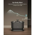thumbnail image 2 of PETLIBRO Silent Rechargeable Cat Water Fountain, 2.5L, Stainless Steel, Quiet Pump, Easy Clean, BPA-Free, 2 of 9