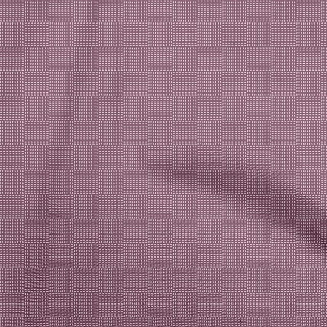 oneOone Cotton Poplin Wine Fabric Geometric Sewing Craft Projects Fabric Prints By Yard 56 Inch Wide