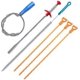 thumbnail image 1 of Drain Unblocker, 6 Pack Sink Unblocker Tool, Snake Drain Cleaner, Drain Hair, 1 of 5