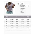 thumbnail image 3 of TIYOMI Women's Plus Size Grey Tops Short Sleeve Zip Shirts 3X Crewneck Pullover Star Lace Blouses Loose Fit Summer Tunics 3XL 22W 24W, 3 of 3